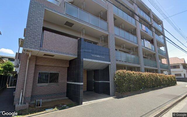 ペルル習志野台ハウス2の外観（Googleストリートビュー）
