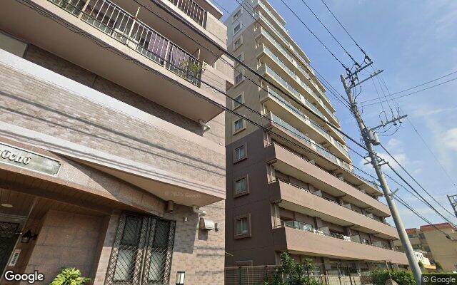 クレアシティ西船橋2の外観（Googleストリートビュー）