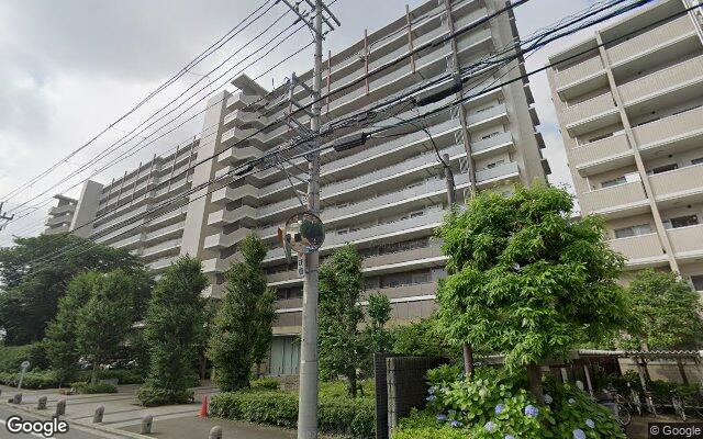 グランヒルシティミレナの外観（Googleストリートビュー）