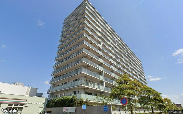 千葉マリンコートの外観（Googleストリートビュー）