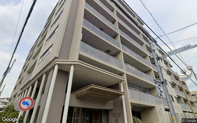 ライオンズ蘇我フォレストマークスの外観（Googleストリートビュー）