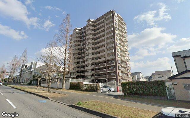 サンクレイドルあすみが丘の外観（Googleストリートビュー）