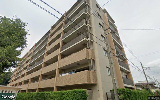 オーベル柏の葉ヒルズ壱番館の外観（Googleストリートビュー）