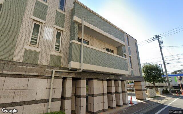 レクセルプライム初石レジデンスの外観（Googleストリートビュー）