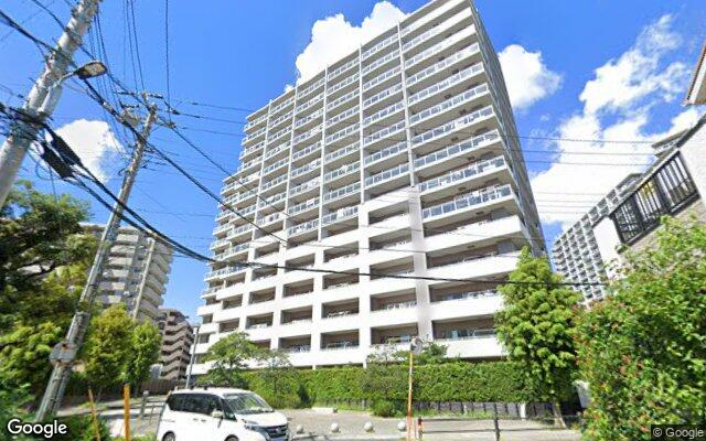 クレストシティタワーズ浦安ブライトウイングの外観（Googleストリートビュー）