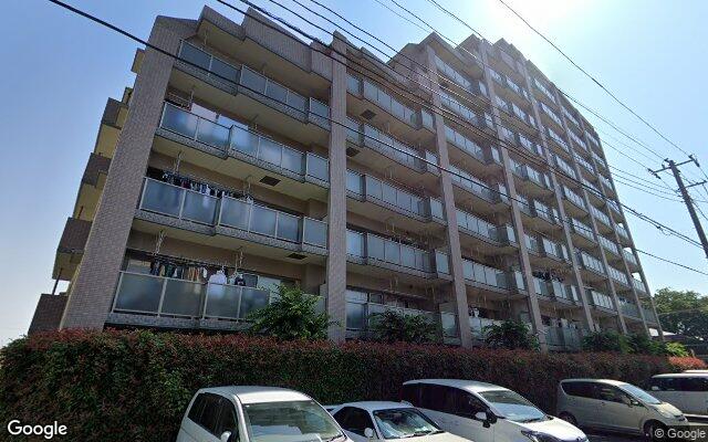 ペルルヒルズ夏見台の外観（Googleストリートビュー）