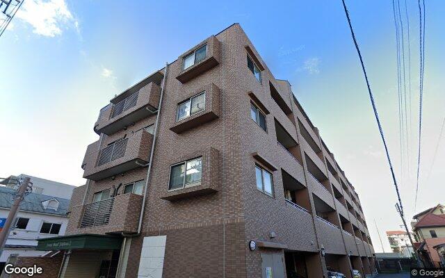 サニーコート市川第2の外観（Googleストリートビュー）