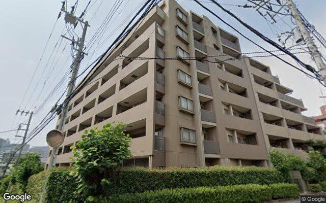 コスモヒルズ津田沼の外観（Googleストリートビュー）