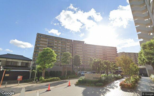 ウィズ松戸見晴らしの丘の外観（Googleストリートビュー）