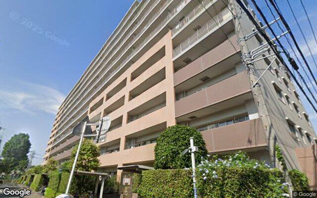 ウィズ稲毛の外観（Googleストリートビュー）