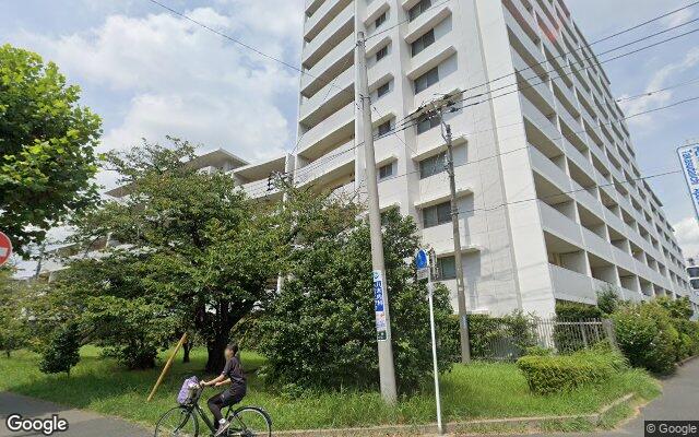 ライオンズガーデン稲毛海岸の外観（Googleストリートビュー）