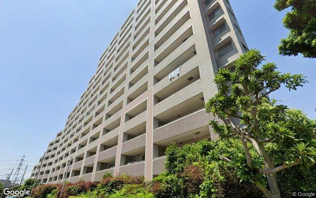 ライオンズガーデン船橋夏見台の外観（Googleストリートビュー）