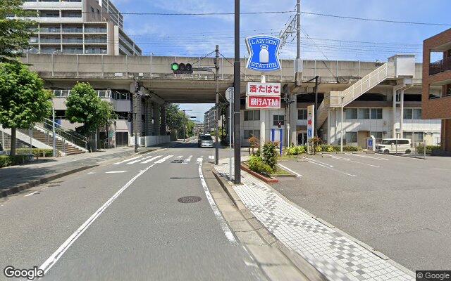 リーセントヒルズステーションフロントH棟の外観（Googleストリートビュー）