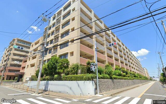 ライオンズヒルズ新八柱壱番館の外観（Googleストリートビュー）
