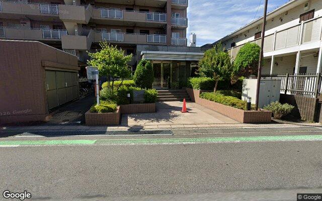 ベルスクエア松戸の外観（Googleストリートビュー）