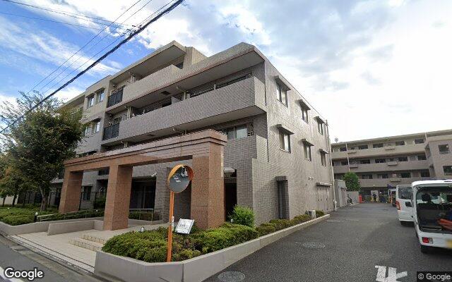 パークホームズ稲毛の外観（Googleストリートビュー）