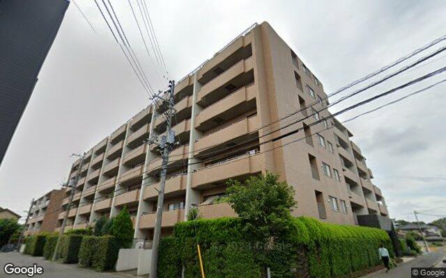 レーベンハイム東松戸カーサコンプレアンノの外観（Googleストリートビュー）