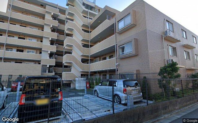 サンクレイドル薬園台壱番館の外観（Googleストリートビュー）