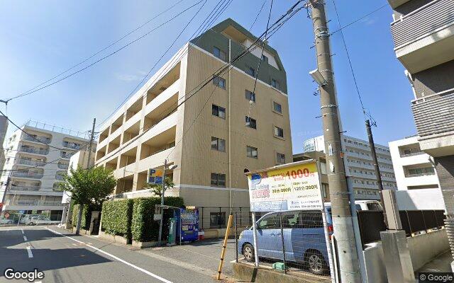 柏中央町パークホームズの外観（Googleストリートビュー）