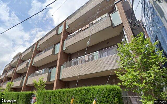 アルファグランデ市川妙典の外観（Googleストリートビュー）