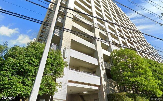 パークシティ市川D棟の外観（Googleストリートビュー）