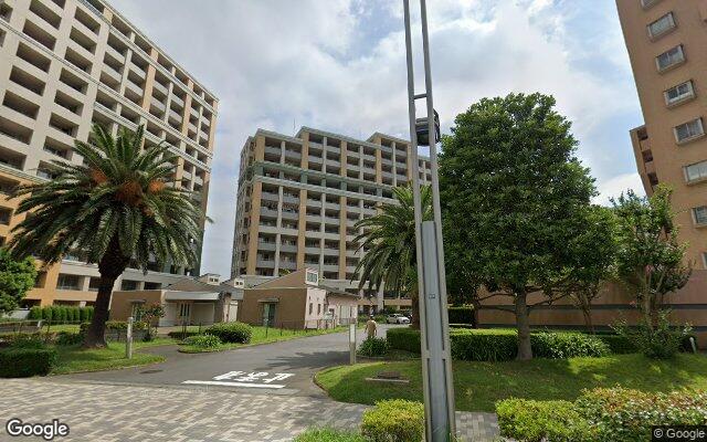 パークシティ新浦安B棟の外観（Googleストリートビュー）