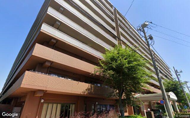 レクセルマンション幕張ブリーズの外観（Googleストリートビュー）