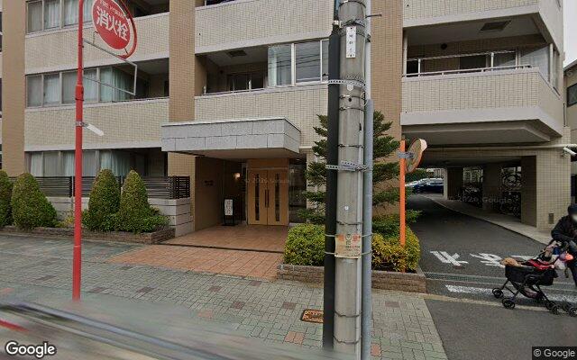 クレアシティ柏の外観（Googleストリートビュー）