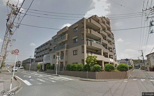 アルファグランデ幕張本郷弐番街の外観（Googleストリートビュー）