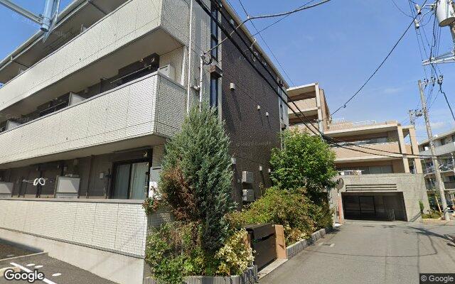 コスモクラルテ西船橋の外観（Googleストリートビュー）