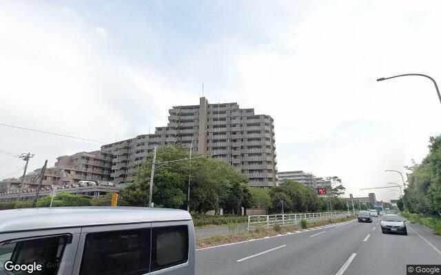 ライオンズガーデン谷津フレグランスヒルの外観（Googleストリートビュー）