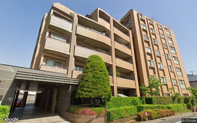 コスモ市川南シティフォルムの外観（Googleストリートビュー）