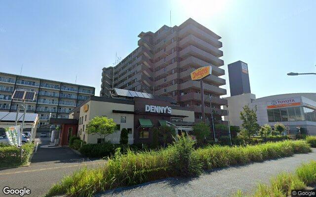 ライオンズマンション幕張シティの外観（Googleストリートビュー）
