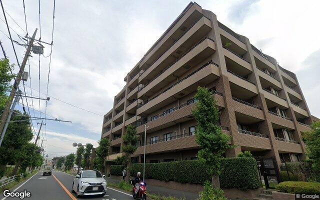 レクセルマンション勝田台の外観（Googleストリートビュー）