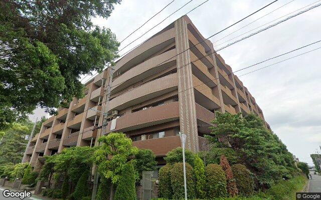 レクセルマンション習志野の外観（Googleストリートビュー）