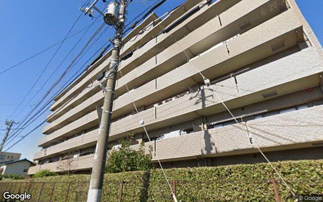 ライオンズマンション行徳ガーデンシティの外観（Googleストリートビュー）