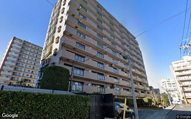 ライオンズマンション柏シティ第2の外観（Googleストリートビュー）