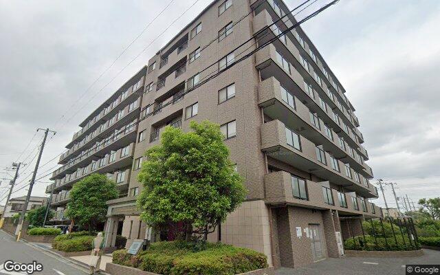 ライオンズマンション習志野台弐番館の外観（Googleストリートビュー）