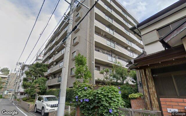ルイシャトレ我孫子弐番館の外観（Googleストリートビュー）