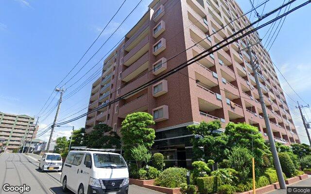 ブルーミングガーデン松戸南の外観（Googleストリートビュー）