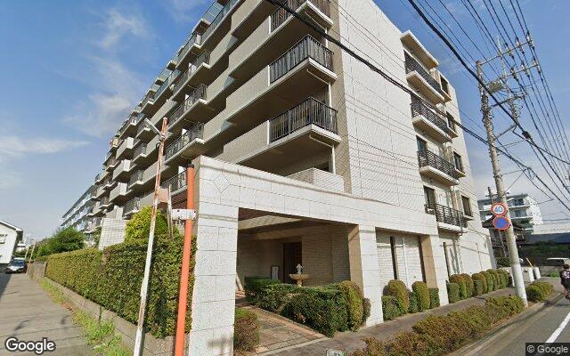 北習志野セントラルハイツの外観（Googleストリートビュー）
