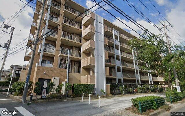 ゼクスパーク津田沼東の外観（Googleストリートビュー）