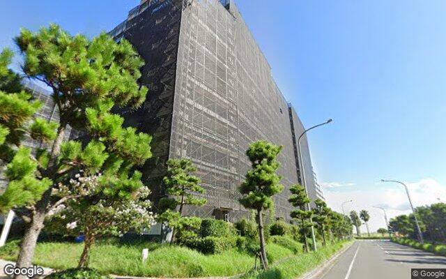 ベイシティ新浦安C棟の外観（Googleストリートビュー）