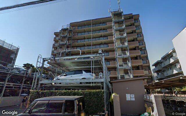 ライオンズマンション津田沼前原第2の外観（Googleストリートビュー）