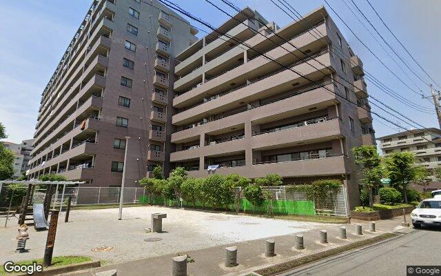ファミールガーデン南柏の外観（Googleストリートビュー）