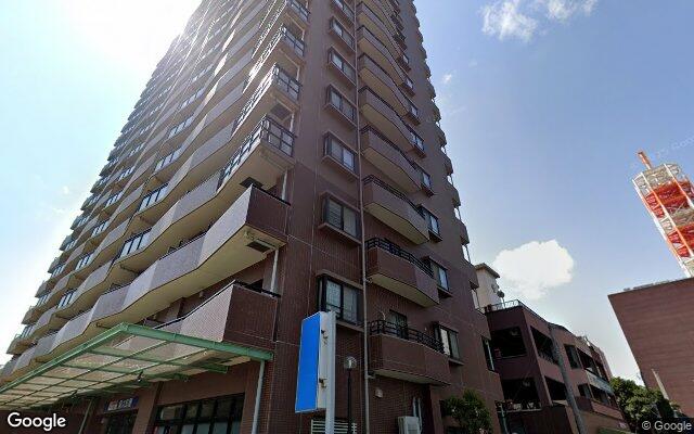 ライオンズマンション千葉グランドタワーの外観（Googleストリートビュー）