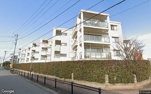 リーベスト勝田台エルベールの街の外観（Googleストリートビュー）