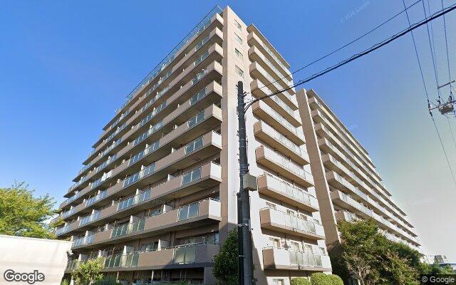 新松戸ガーデニアの外観（Googleストリートビュー）