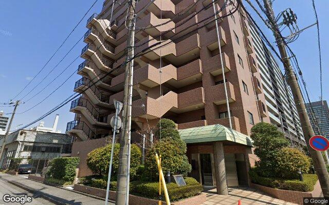 カルム千葉ガーデンポートの外観（Googleストリートビュー）