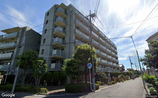 ルネリバージュ松戸の外観（Googleストリートビュー）